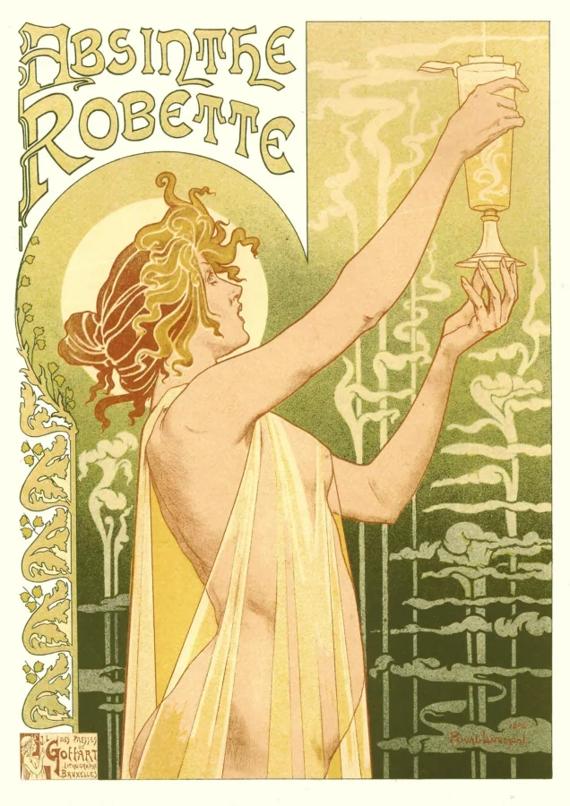 Absinthe Robette Vintage Advert