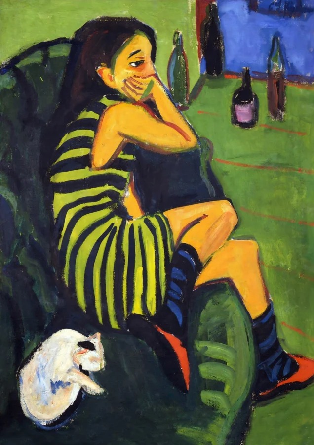 Artistin Marcella Ersnt Ludwig Kirchner