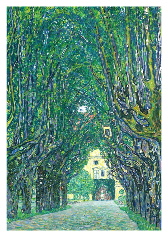 Avenue To Schloss Kammer Gustav Klimt