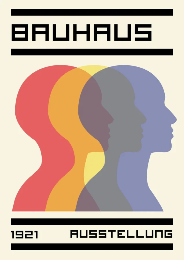 Bauhaus Three Heads