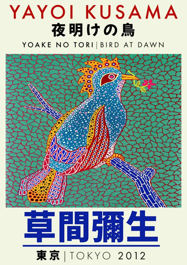 Blue Bird Yayoi Kusama