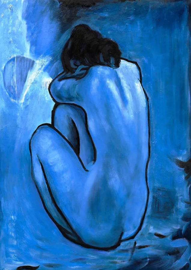 Blue Nude Pablo Picasso