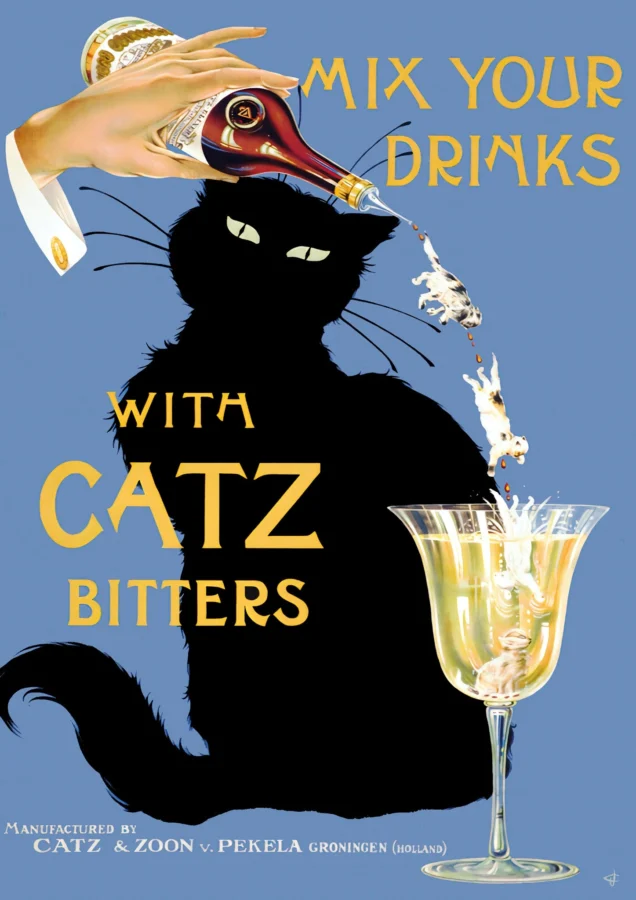 Catz Bitters Vintage Advert