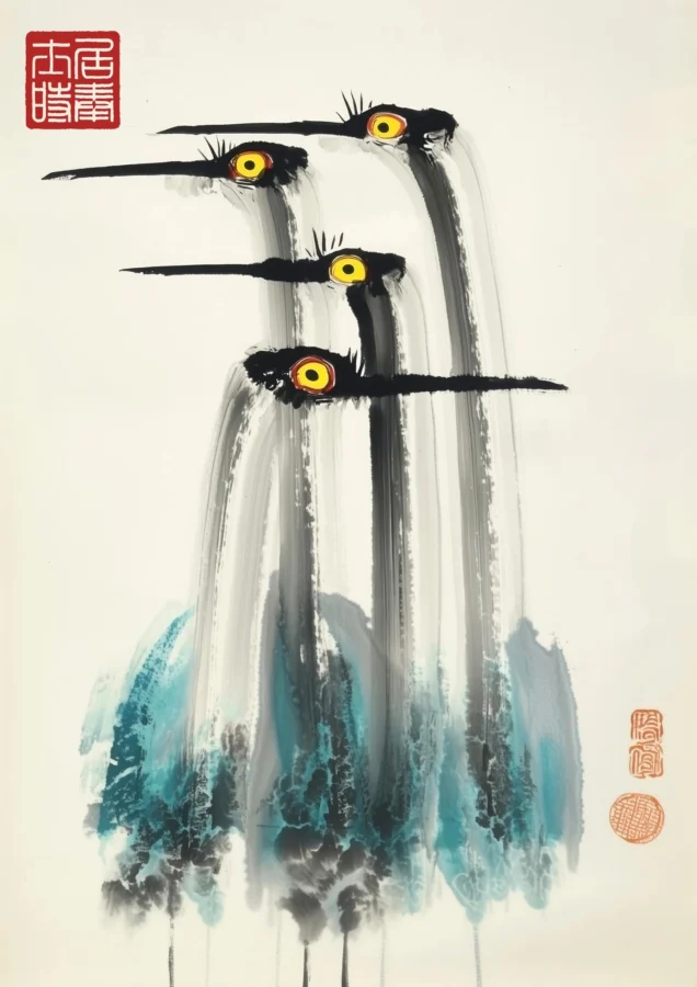 Cranes I