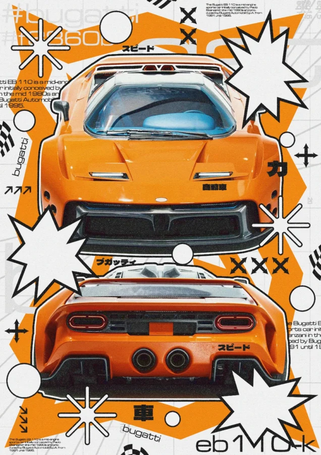 Eb110 Widebody Car