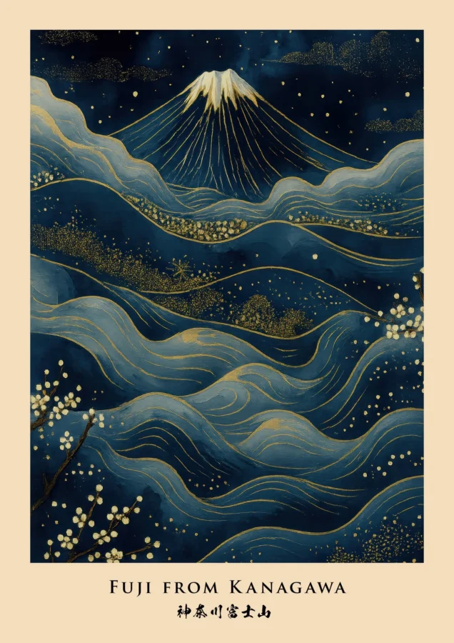 Fuji From Kanagawa