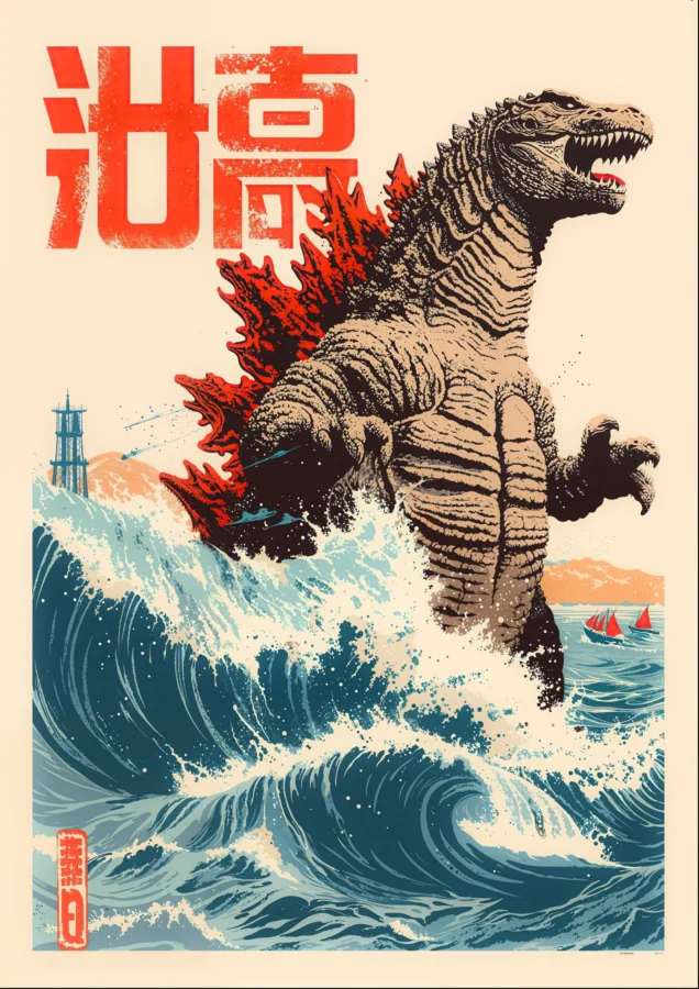 Great Wave Of Zilla