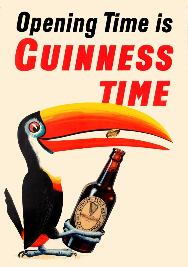 Guinness Toucan Vintage Advert