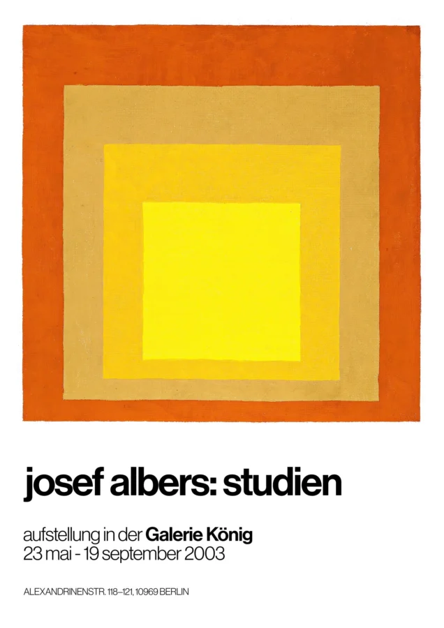 Homage To The Square Orange Josef Albers