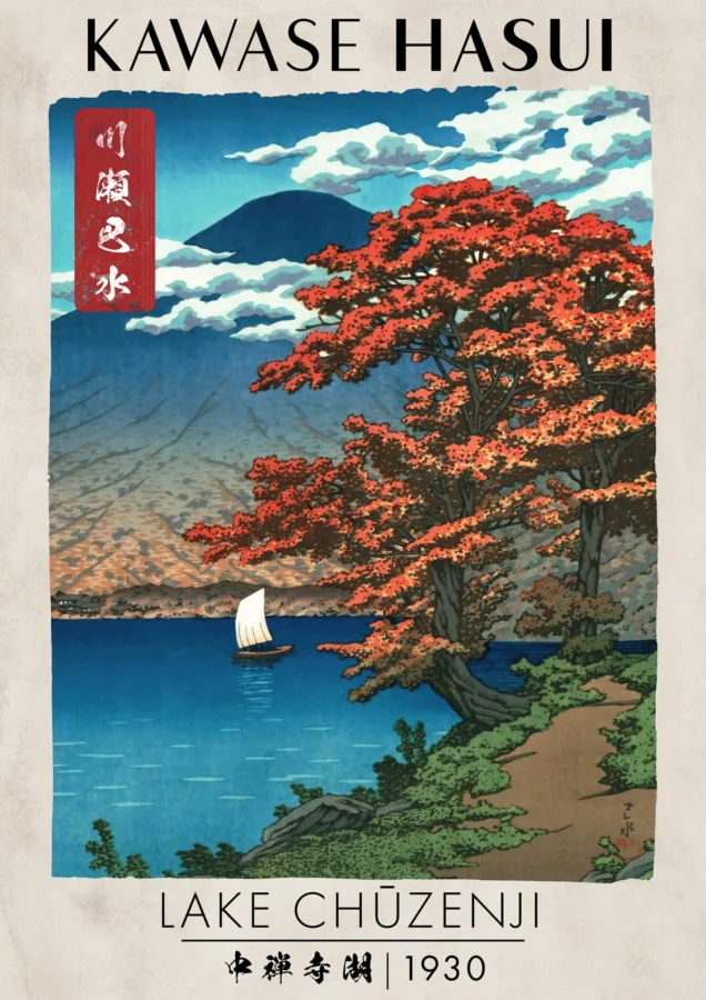 Lake Chuzenji Kawase Hasui