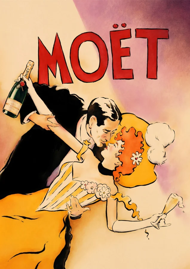 Moet Champagne Vintage Advert