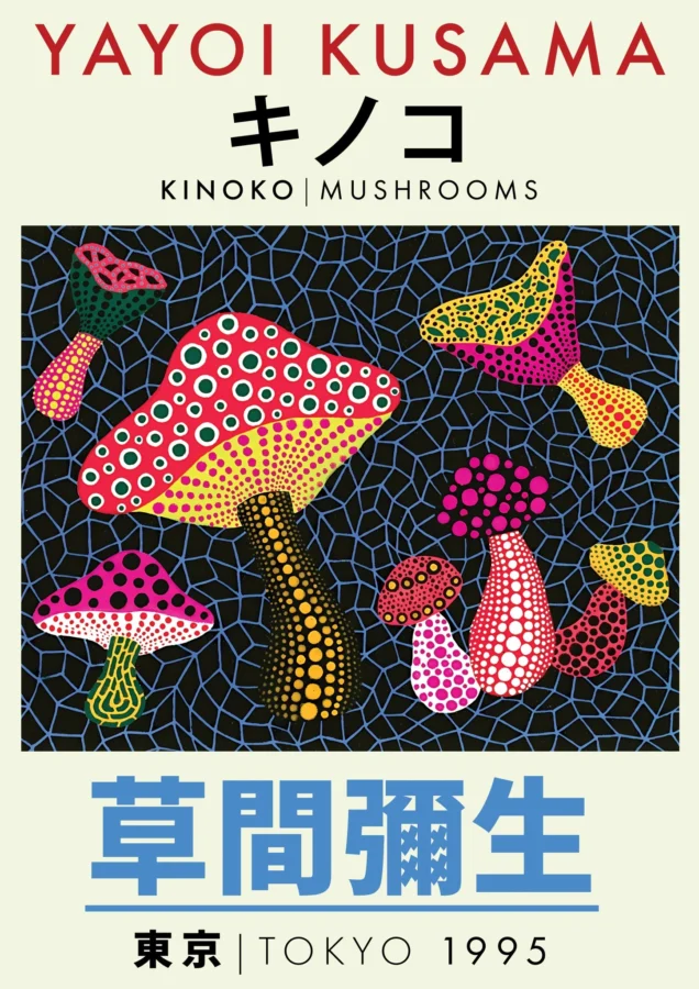 Mushrooms Yayoi Kusama