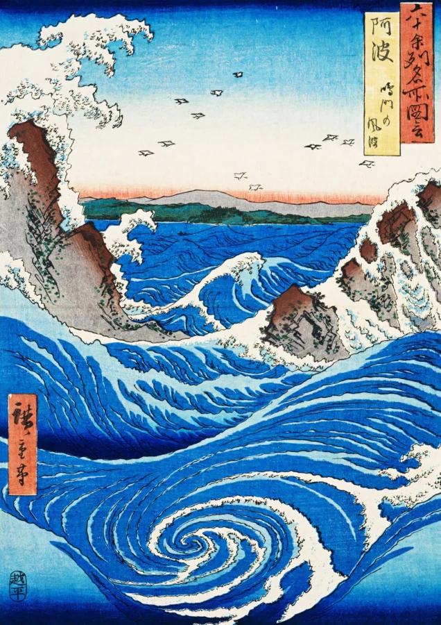 Naruto Whirlpool Utagawa Hiroshige