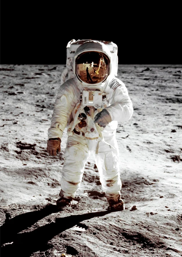 Neil Armstrong Moonwalk Vintage Nasa