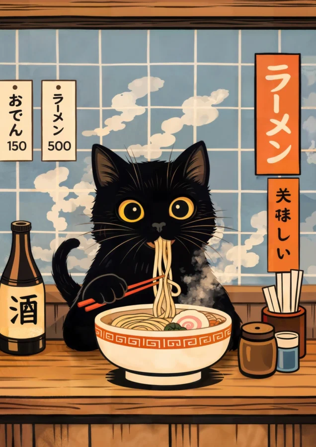 Noodle Cat 1