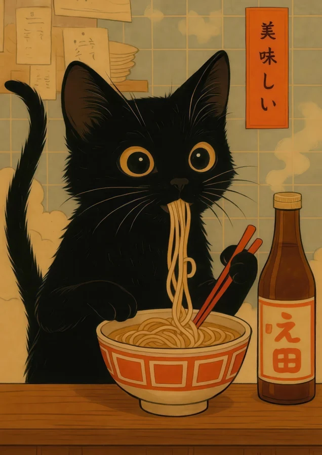 Noodle Cat Thief