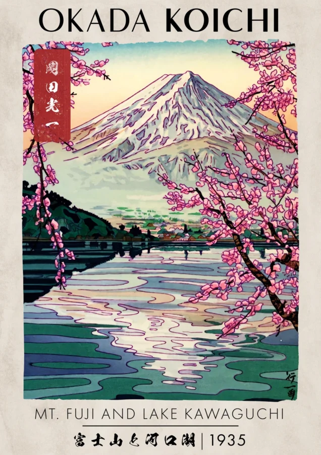 Okada Koichi Mt Fuji Lake Kawaguchi