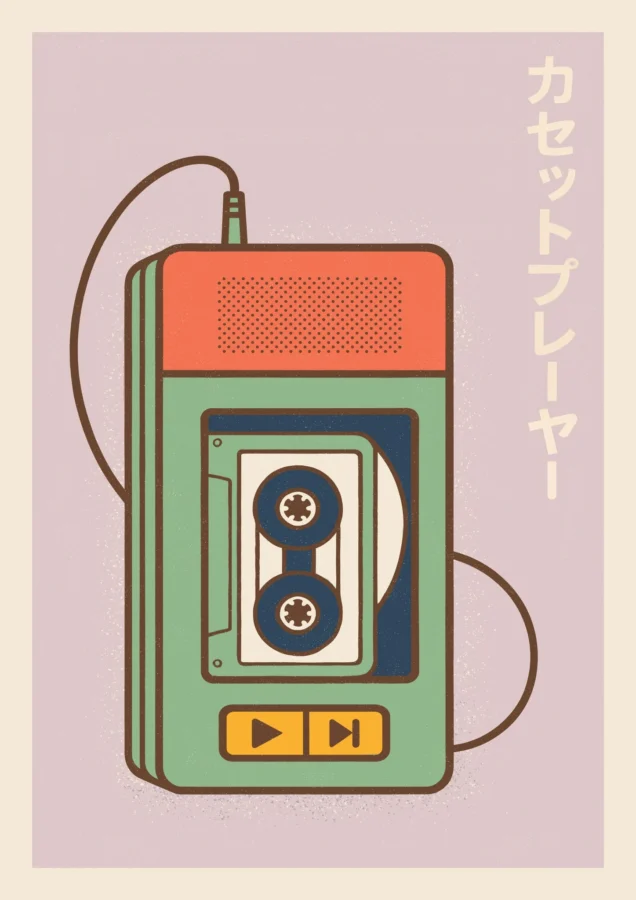 Portable Cassette Player