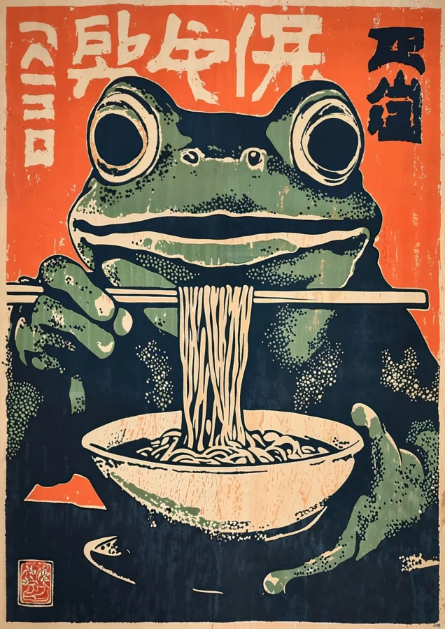 Ramen Frog 1