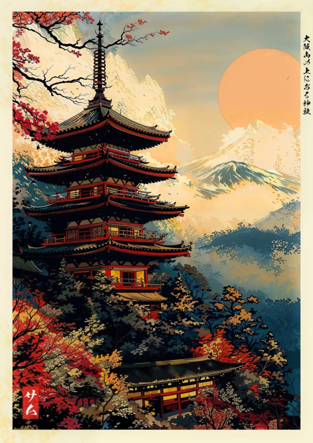 Temple In The Mountains