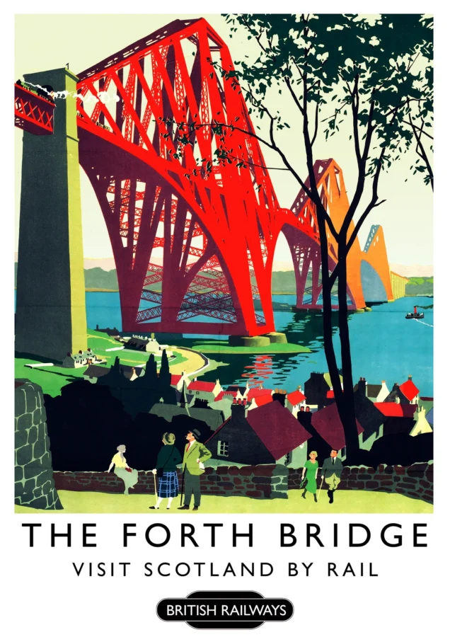 The Forth Bridge Scotland Railways