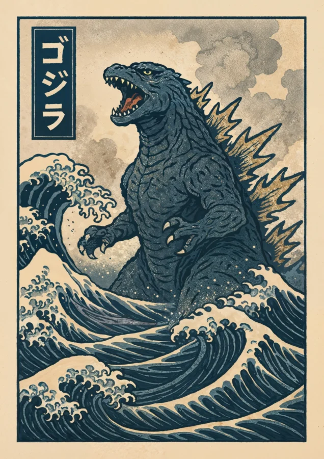 The Great Zilla Off Kanagawa