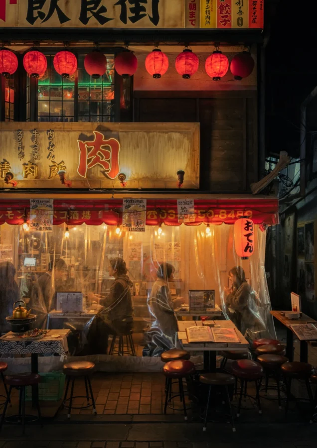 Tokyo Between Cold And Warmth
