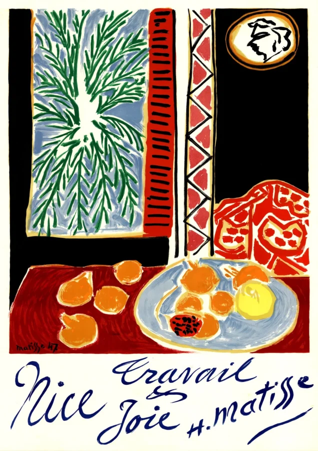 Travail Joie Nice France Henri Matisse