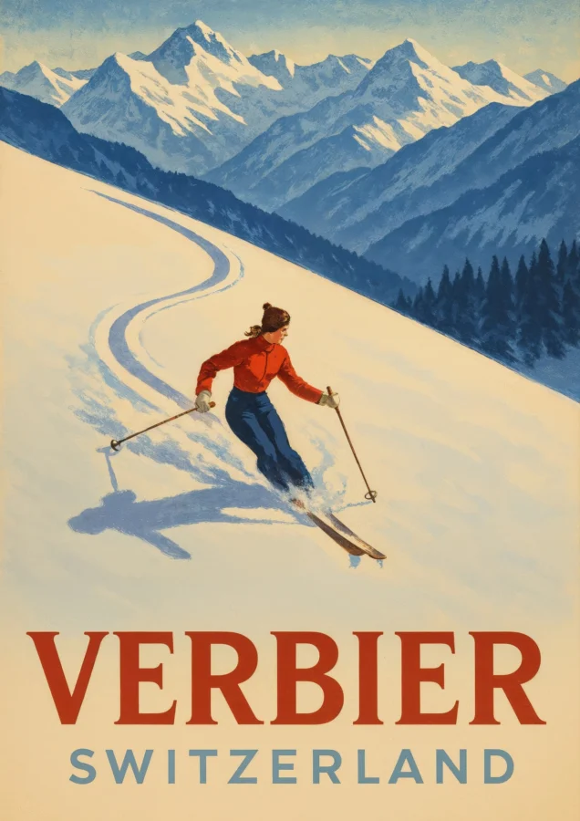 Verbier Switzerland Ski
