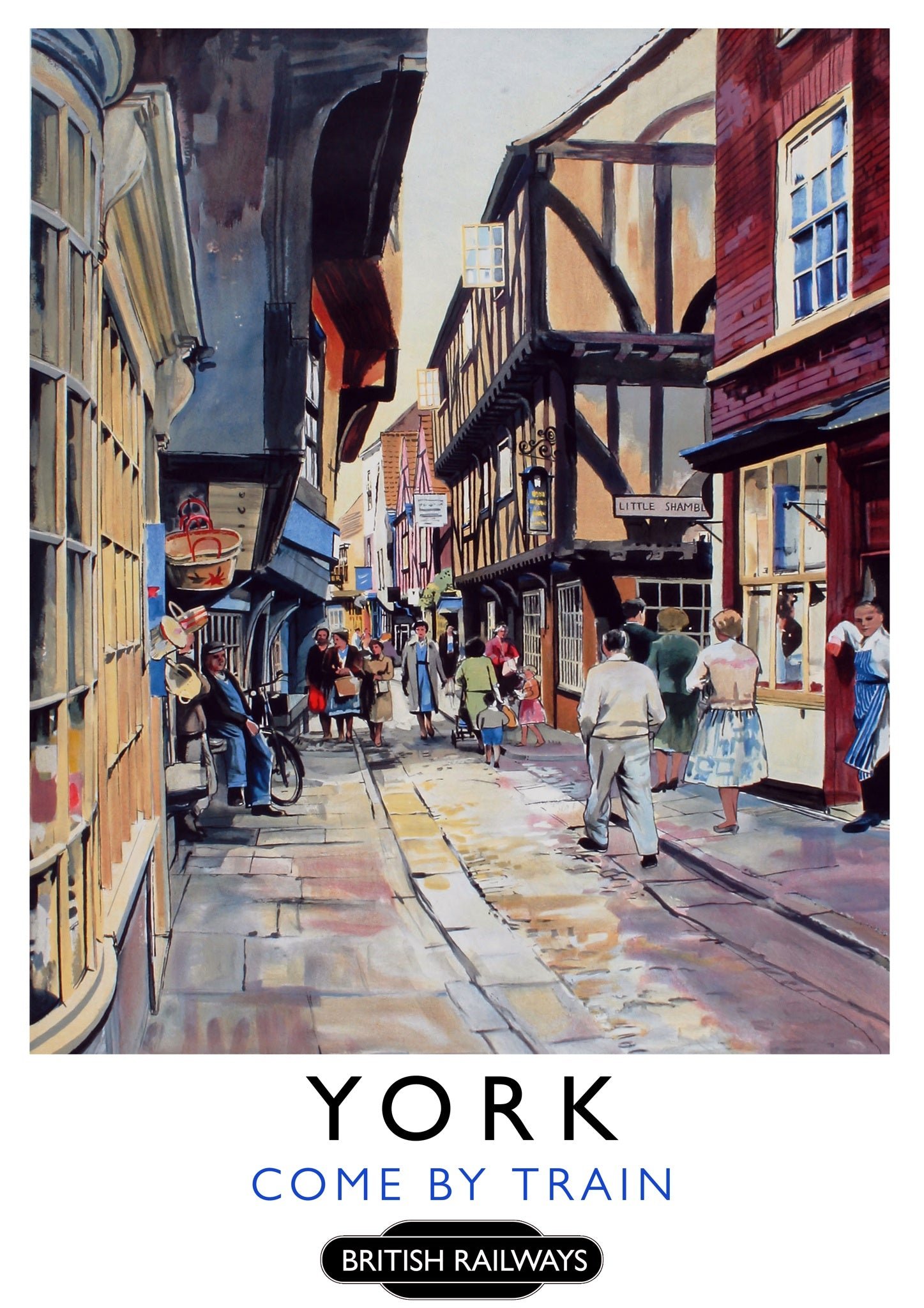 York British Railways 2, marco negro